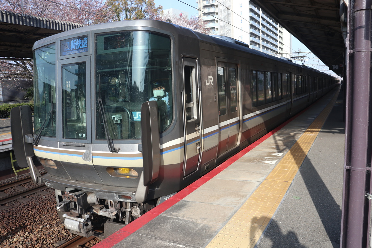 JR西日本 223系 クハ222-1012