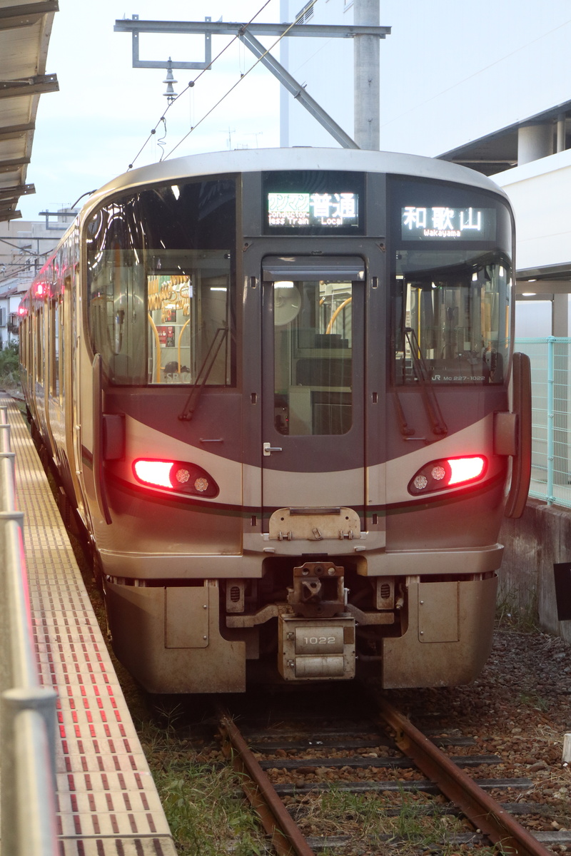 JR西日本 227系 クモハ227-1022