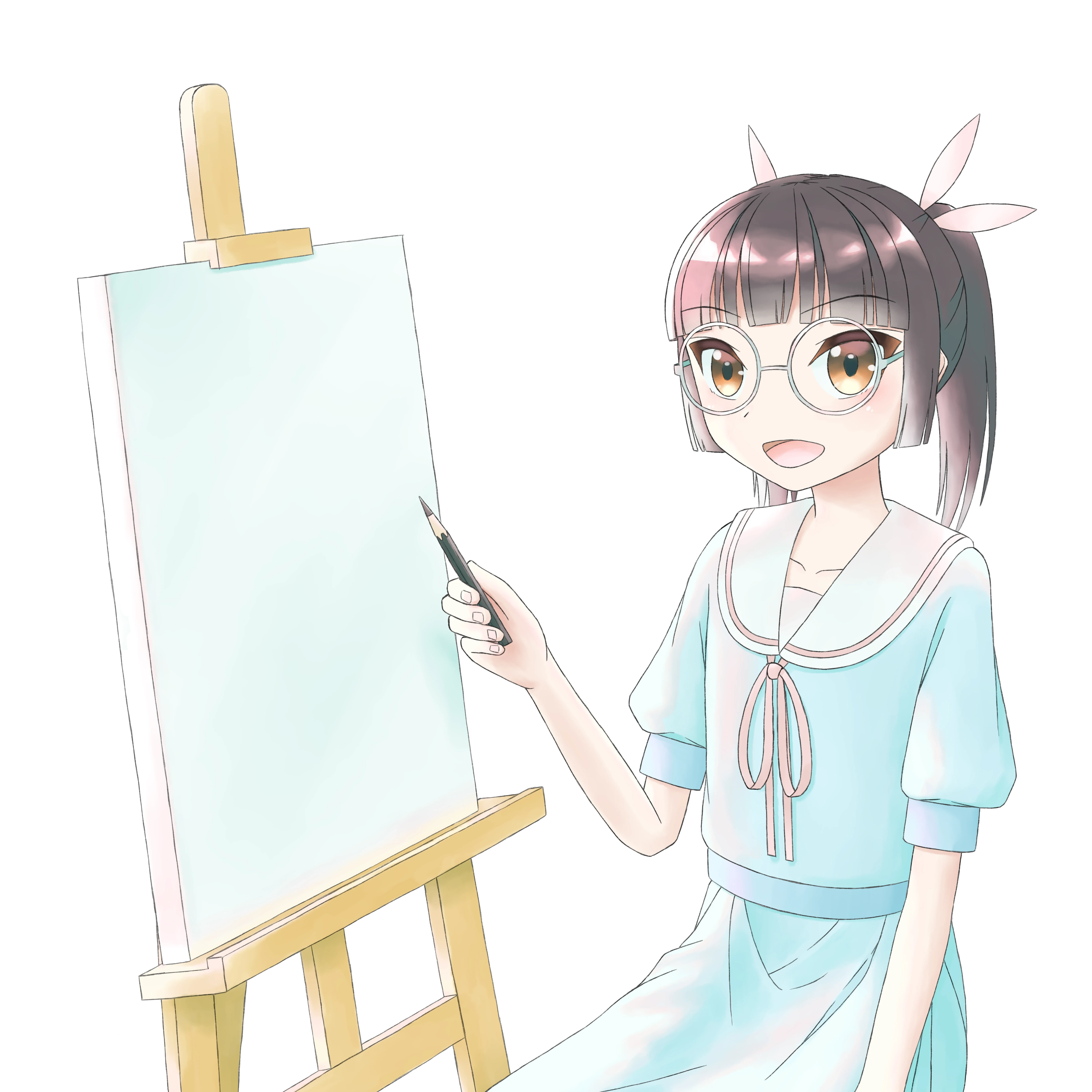 お絵描きももちゃん