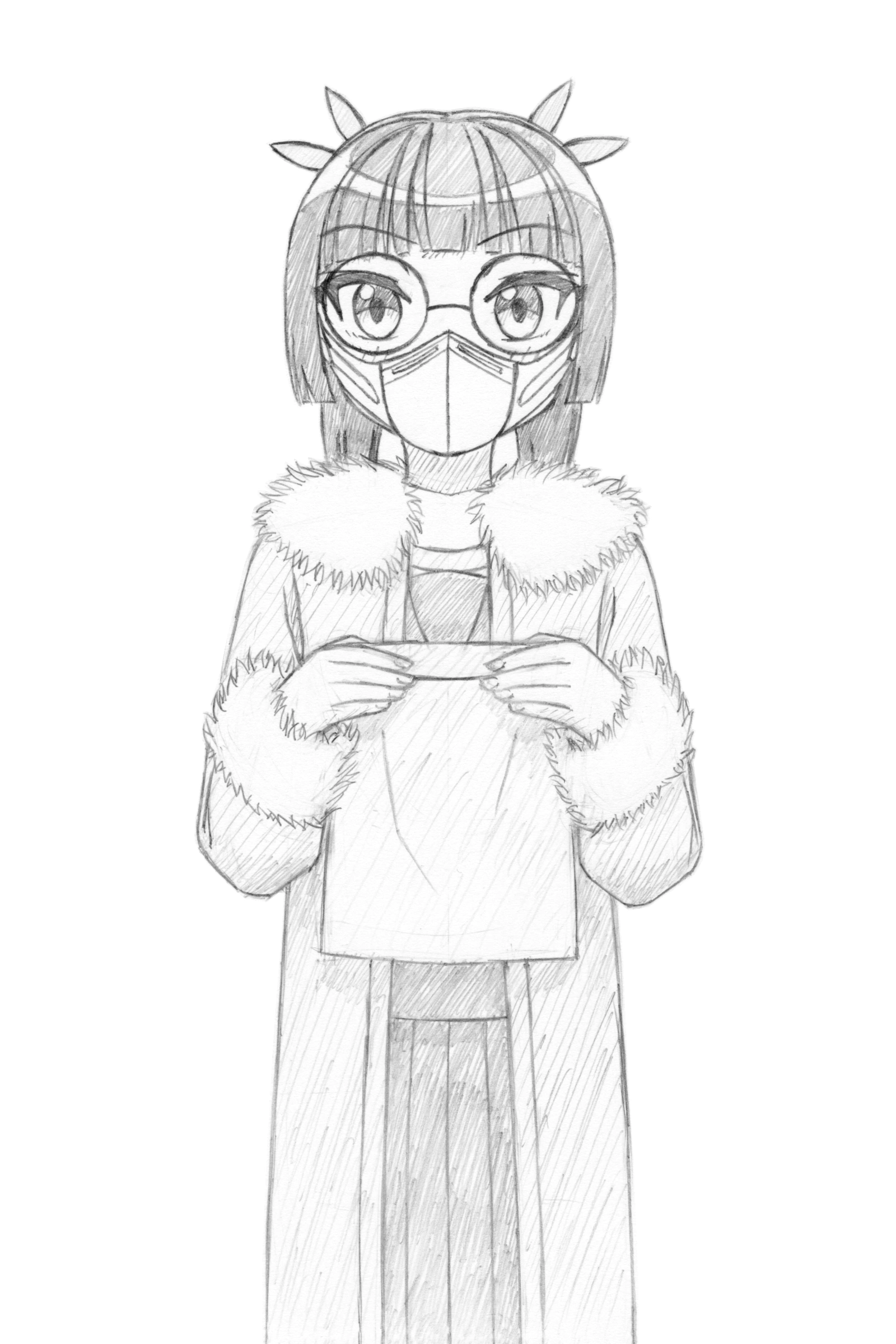 ももちゃん冬の差し入れ