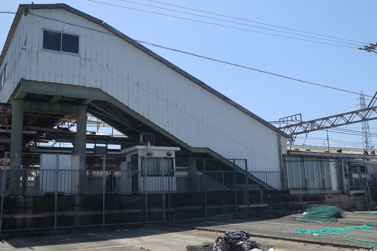 紀ノ川駅の工事進捗状況 - 1