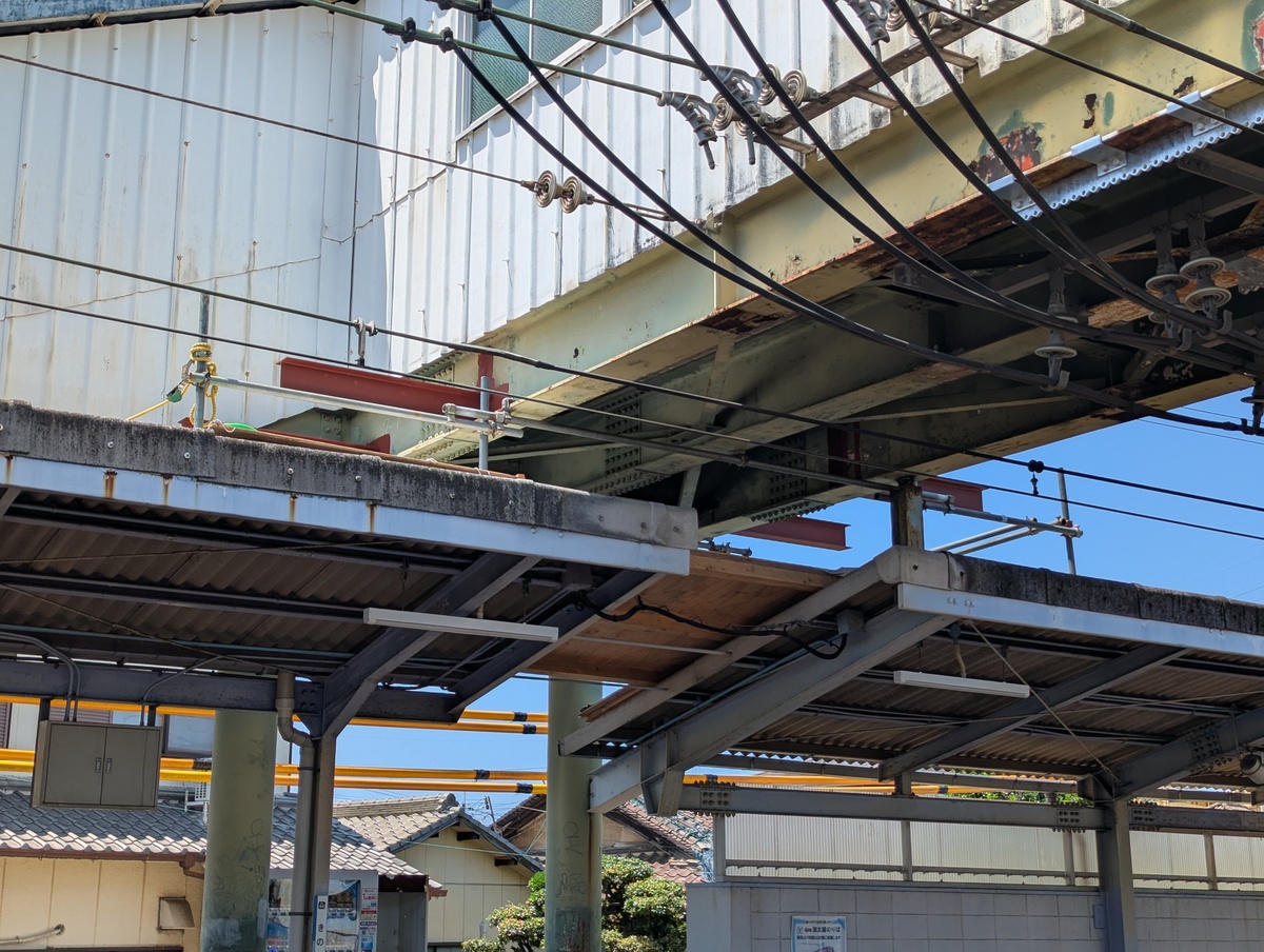 紀ノ川駅の工事進捗状況 - 2